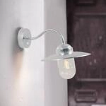 Au&szlig;enwandleuchte Luxembourg mit Sensor, verzinkt