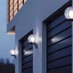 STEINEL L 585 S Sensor-Au&szlig;enwandleuchte schwarz