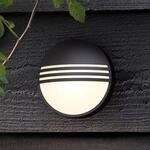 Philips Yarrow schwarze LED-Au&szlig;enwandleuchte