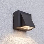 Lucande LED-Au&szlig;enwandleuchte Marik, anthrazit, Metall, IP54