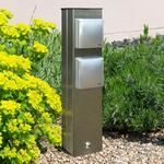 2-fach Steckdosens&auml;ule Carlail IP44