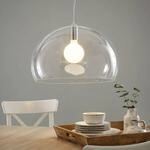 Kartell FL/Y - LED-Pendellampe, transparent