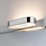 Paulmann LED-Wandleuchte Agena, chrom 31 cm IP44 dimmbar