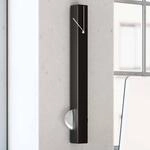KARE Wanduhr Pendulum, Aluminium, schwarz