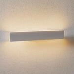 LED-Wandlampe Concha 47 cm, wei&szlig;