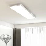 LED-Panel Simple, wei&szlig;, ultraflach, 119,5x29,5cm