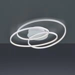 LED-Deckenlampe Gale, 60 cm, wei&szlig; matt