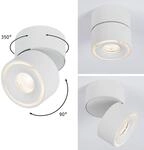Paulmann Spircle LED-Aufbaustrahler wei&szlig; matt