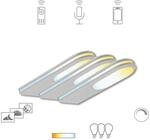 M&uuml;ller Licht tint LED-Unterbauleuchte Armaro, 3er