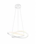 LED-H&auml;ngelampe Course, wei&szlig; matt, 4.000 K, &Oslash; 60 cm, Metall