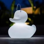LED-Designleuchte DUCK-DUCK XL f&uuml;r au&szlig;en in Wei&szlig;