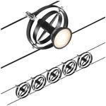 Paulmann Wire Cardan Seilsystem, 5-fl. 5 m schwarz