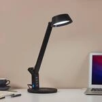 LED-Tischlampe Banderalo CCT dimmbar QI schwarz