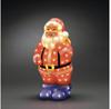 LED-Dekofigur Weihnachtsmann bunt IP44 Höhe 55 cm