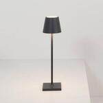 Zafferano Poldina micro Akkulampe, IP65 schwarz Zafferano Poldina micro Akkulampe, IP65 schwarz