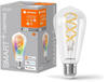 LEDVANCE SMART+ WiFi E27 4,8W Edison klar RGB CCT