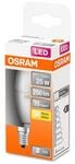 OSRAM Classic B LED-Lampe E14 2,5W 2.700K matt