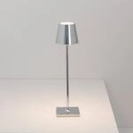 Zafferano Poldina micro Akkulampe innen chromglanz