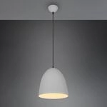 H&auml;ngeleuchte Tilda, einflammig, grau, &Oslash; 25 cm