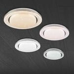 LED-Deckenlampe Atria, &Oslash; 58 cm, wei&szlig;, Kunststoff, CCT