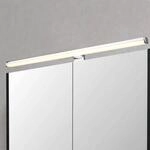 LED-Wandleuchte Lino, chrom/wei&szlig;