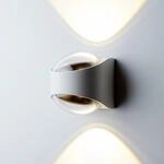 LOOM DESIGN Saga LED-Au&szlig;enwandleuchte up/down wei&szlig;