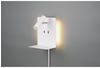LED-Wandlampe Element mit Ablage weiß matt