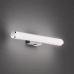 LED-Wandleuchte Mattimo, Breite 40 cm, chrom, Schalter