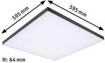 Paulmann Velora Rainbow Panel 60x60cm schwarz RGBW