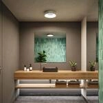 Paulmann HomeSpa Casca LED-Deckenlampe, wei&szlig;/Alu, IP44