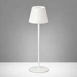 LED-Au&szlig;entischlampe Cosenza mit Akku RGBW sandwei&szlig;