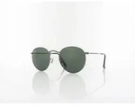 Ray Ban Round Metal RB3447 029 50 matt gunmetal / green