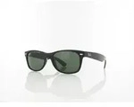 Ray Ban New Wayfarer RB2132 901 52 black / green