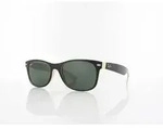 Ray Ban New Wayfarer RB2132 875 55 top black on beige / crystal green