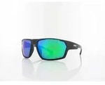UVEX sportstyle 233 P S532097 2270 64 black matt / polavision mirror green