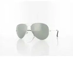Ray Ban Aviator Large Metal RB3025 003/40 62 silver / crystal grey mirror