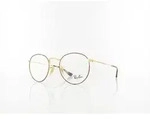 Ray Ban Round Metal RX3447V 2945 50 gold on top havana