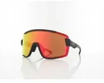 Smith Wildcat 003/X6 140 matte black / chromapop red mirror - clear