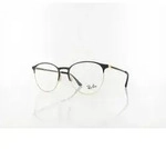 Ray Ban RX6375 2890 53 gold top in black