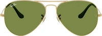 Ray Ban Aviator Large Metal RB3025 029/30 58 matte gunmetal / green mirror...