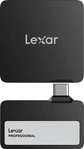 Lexar LSL400S002T-RNBNG, Lexar Go Portable SSD SL400 2TB mit Hub Black