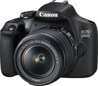 Canon 2728C003, Canon EOS 2000D Gehäuse mit EF-S 18-55 IS II schwarz Canon 2728C003, Canon EOS 2000D Gehäuse mit EF-S 18-55 IS II schwarz