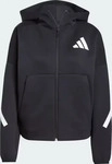 Adidas JC5392, Adidas Trainingsjacke Damen-Schwarz,Wei&szlig;