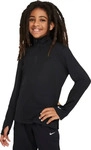 Nike FN8375-010, Nike Dri-Fit UV Half-Zip Essential Longsleeve Jungen-Schwarz