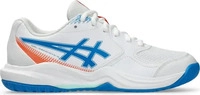 ASICS 1044A085-100, ASICS Gel-Dedicate 9 GS Allcourtschuh Kinder - wei&szlig;, blau
