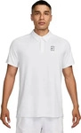 Nike FZ6907-100, Nike Court Dri-Fit Advantage Polo Herren-Wei&szlig;