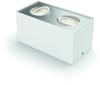Philips Box moderne LED Aufbauleuchte schwarz 2-flg. 1000lm Doppelspot 20,2x10,2x10cm