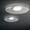 LED Deckenlampe weiß Fabas Luce Vela 5400lm warmweiss dimmbar 780mm 3625-65-102