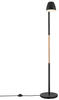 Nordlux THEO Stehlampe schwarz Holz GU10 mit Kabelschalter 53,6x25x130,5cm 2112654003