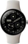 Google Pixel Watch 4 41mm LTE Polished Silver Sportarmband Porcelain